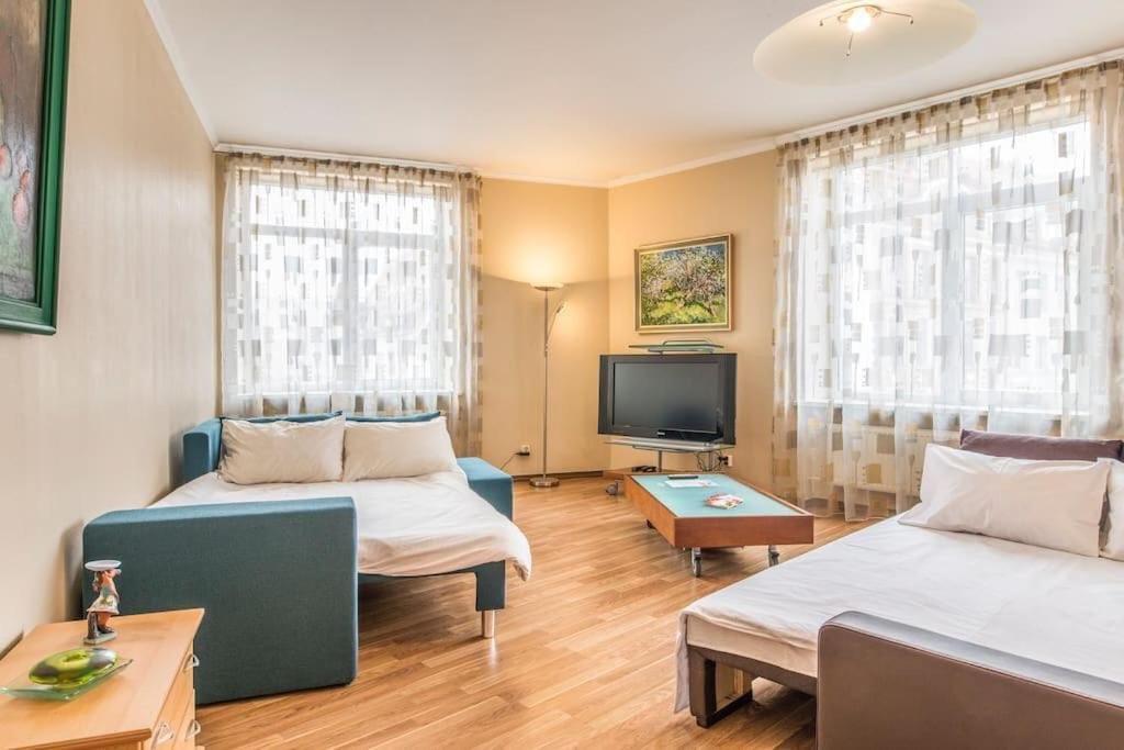 Old Town Apartment Next To Saint Peter'S Church Riga Eksteriør billede